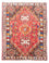 Alfombra persa - Nómada - 150 x 120 cm - rojo oscuro