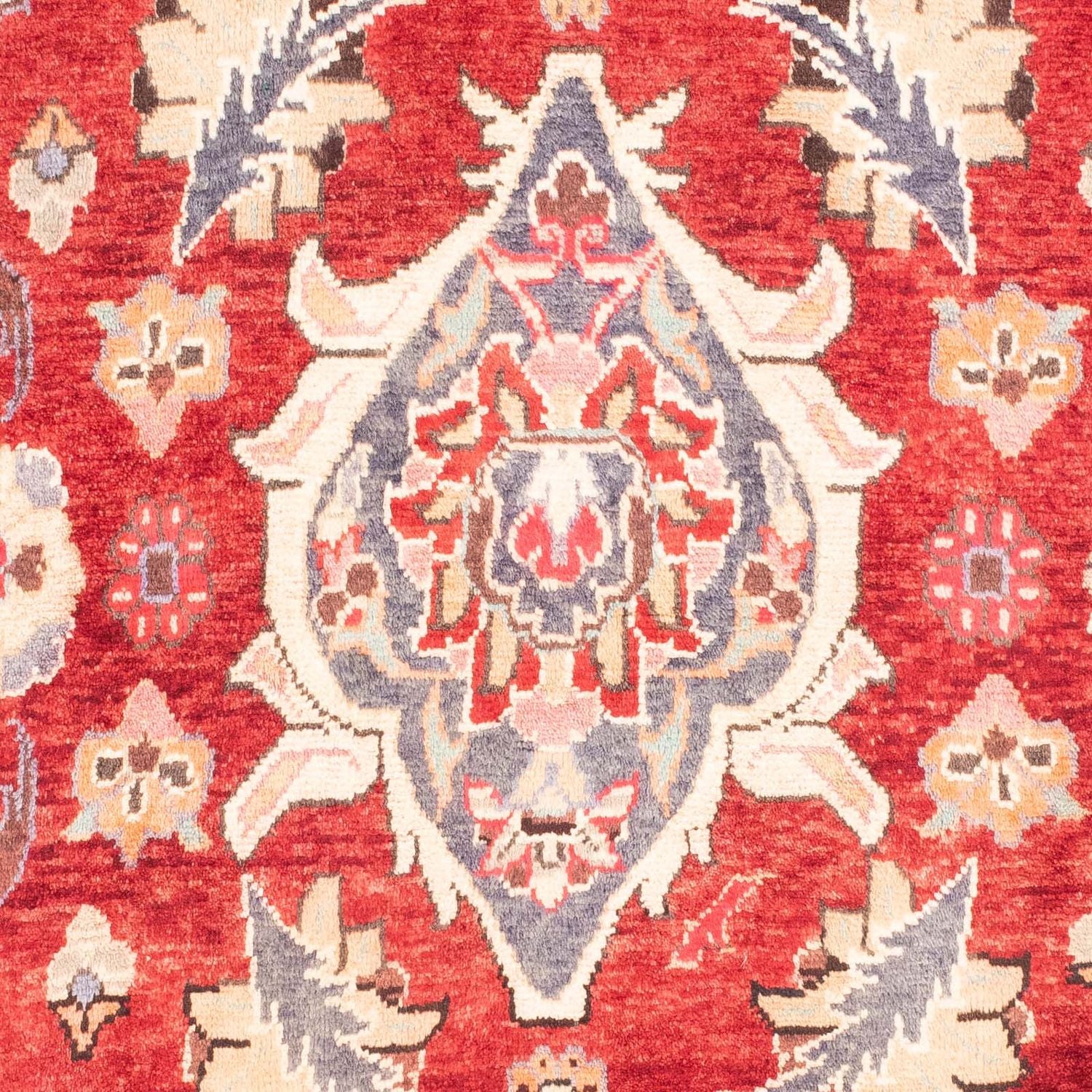 Alfombra persa - Nómada - 160 x 120 cm - rojo claro