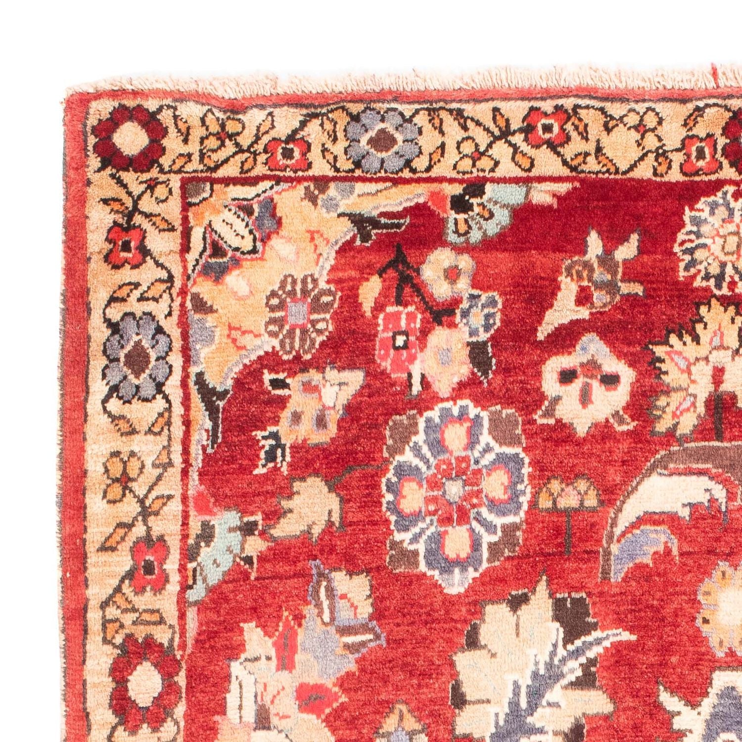 Alfombra persa - Nómada - 160 x 120 cm - rojo claro