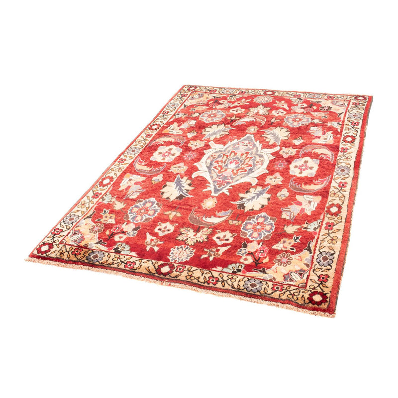 Alfombra persa - Nómada - 160 x 120 cm - rojo claro
