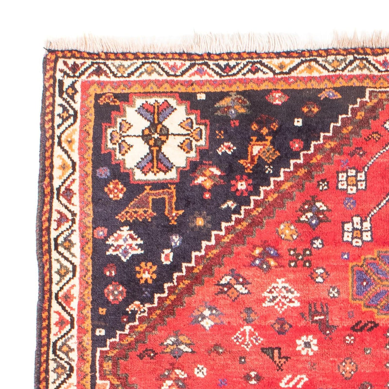 Alfombra persa - Nómada - 152 x 116 cm - rojo oscuro