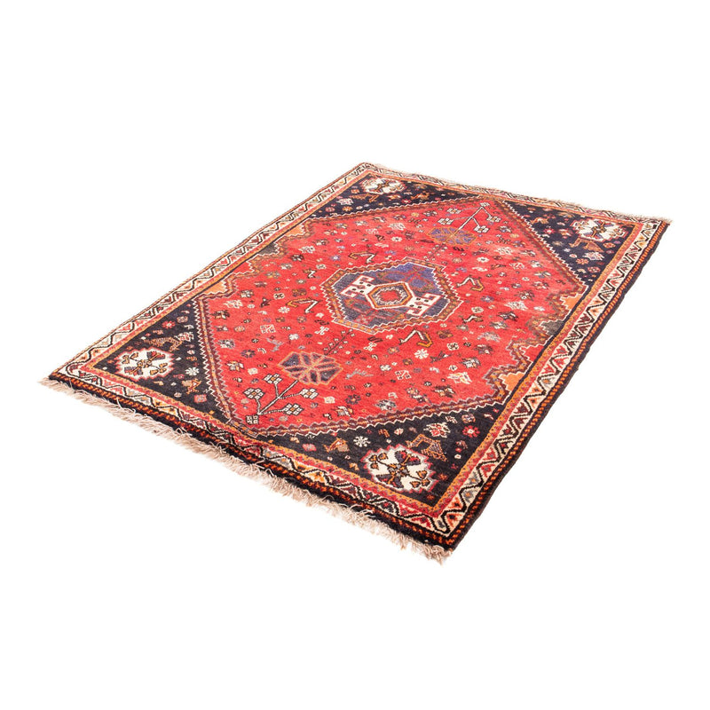 Alfombra persa - Nómada - 152 x 116 cm - rojo oscuro