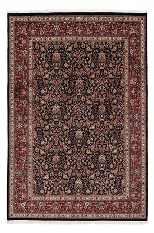 Alfombra persa - Clásica - 295 x 200 cm - azul oscuro