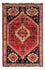 Alfombra persa - Nómada - 160 x 106 cm - rojo oscuro