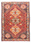 Alfombra persa - Nómada - 143 x 110 cm - rojo oscuro