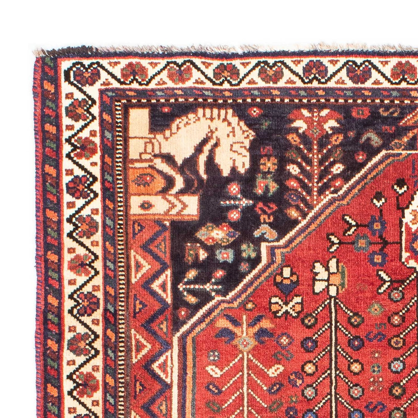 Shiraz Alfombra 162x127cm - Alfombra persa