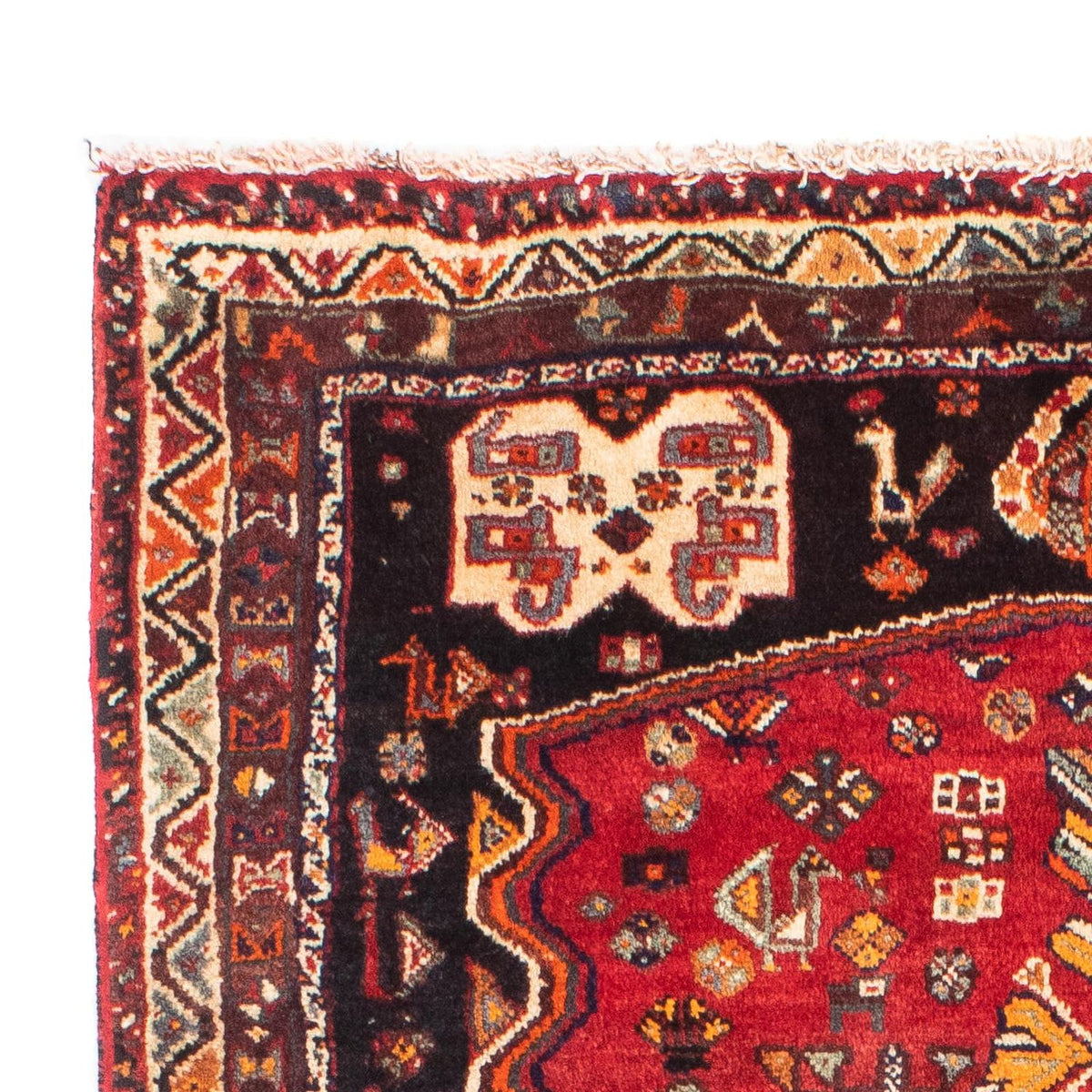 Alfombra persa - Nómada - 160 x 105 cm - rojo