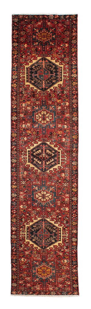 Alfombra de pasillo Alfombra persa - Nómada - 338 x 75 cm - rojo oscuro