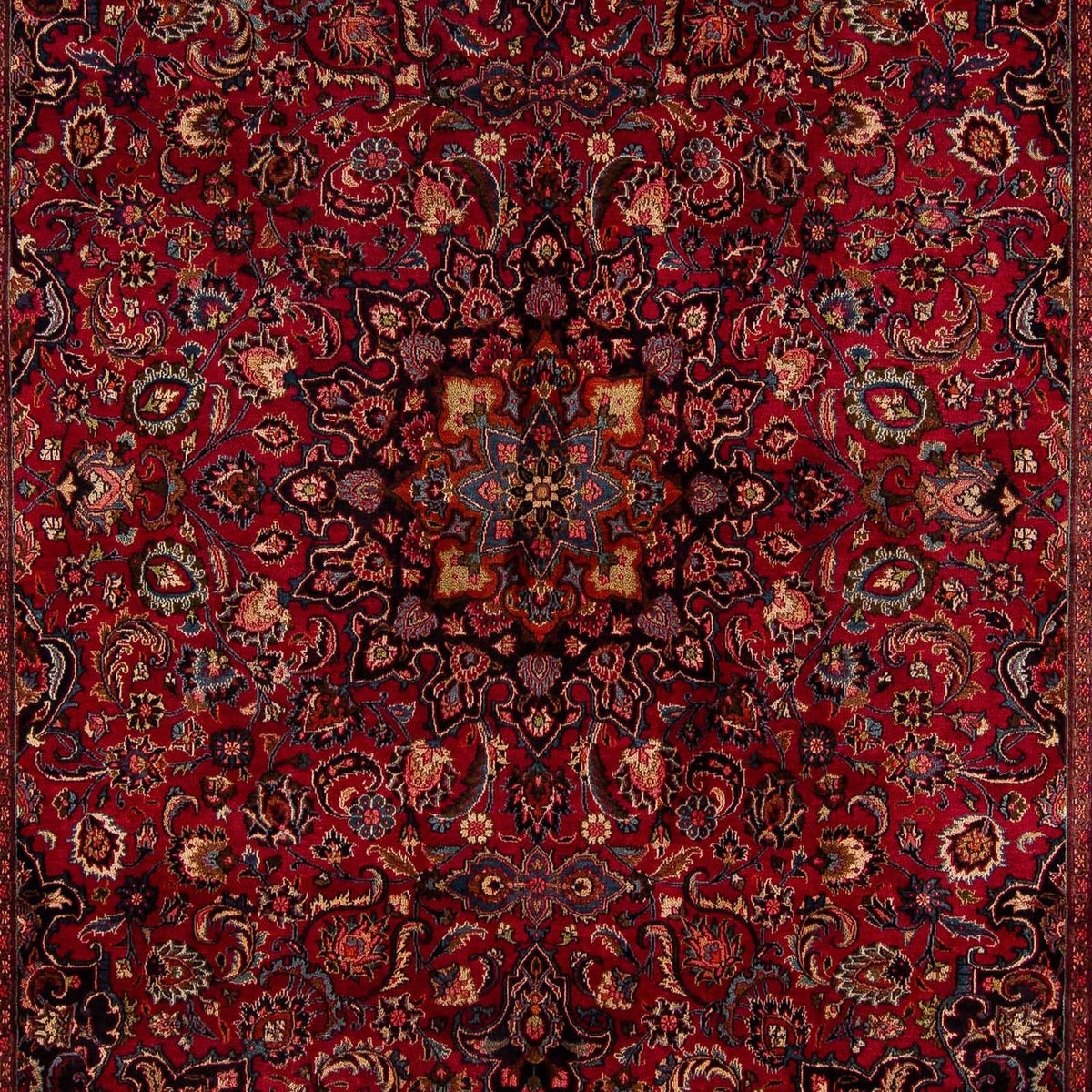 Alfombra persa - Clásica - 377 x 292 cm - rojo oscuro