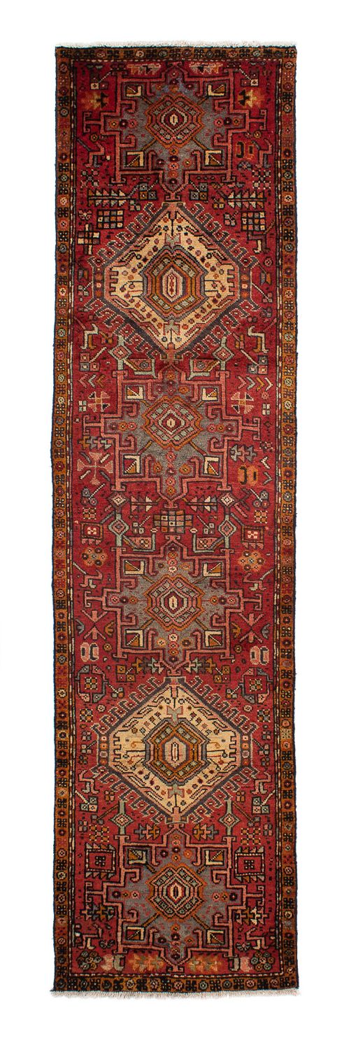 Alfombra de pasillo Alfombra persa - Nómada - 310 x 75 cm - rojo oscuro