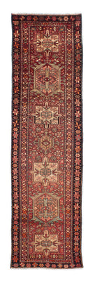 Alfombra de pasillo Alfombra persa - Nómada - 310 x 80 cm - rojo oscuro