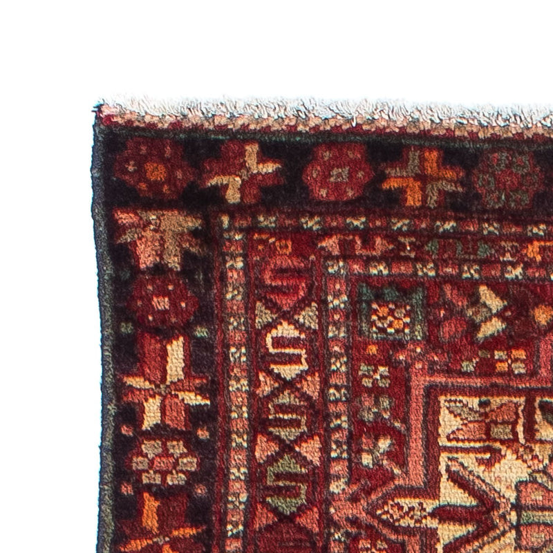 Alfombra de pasillo Alfombra persa - Nómada - 310 x 80 cm - rojo oscuro