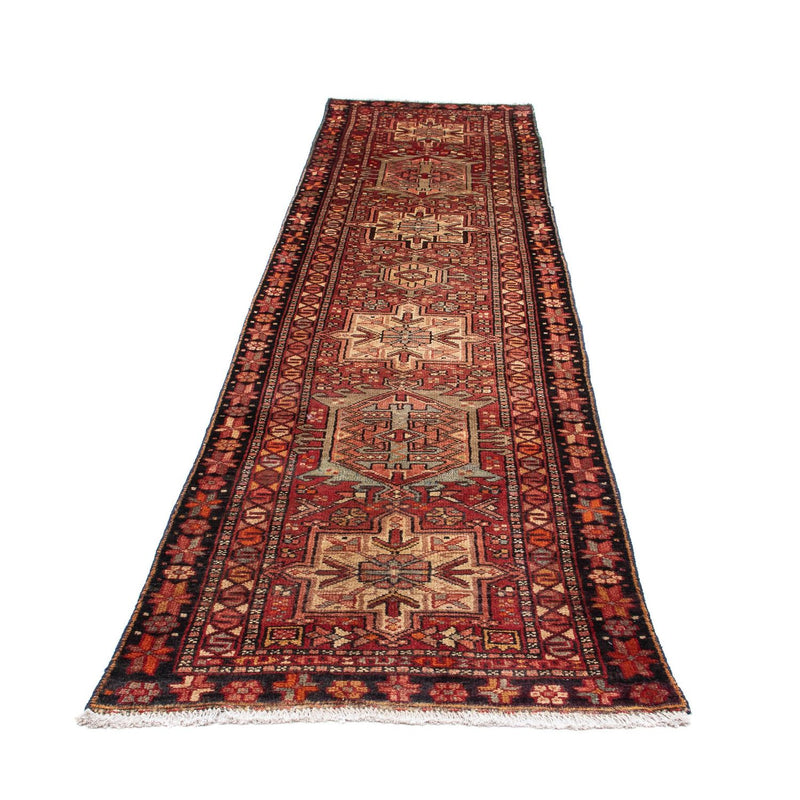 Alfombra de pasillo Alfombra persa - Nómada - 310 x 80 cm - rojo oscuro
