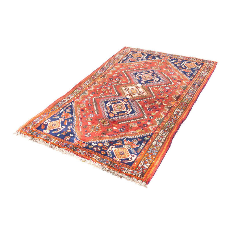 Alfombra persa - Nómada - 170 x 105 cm - rojo oscuro