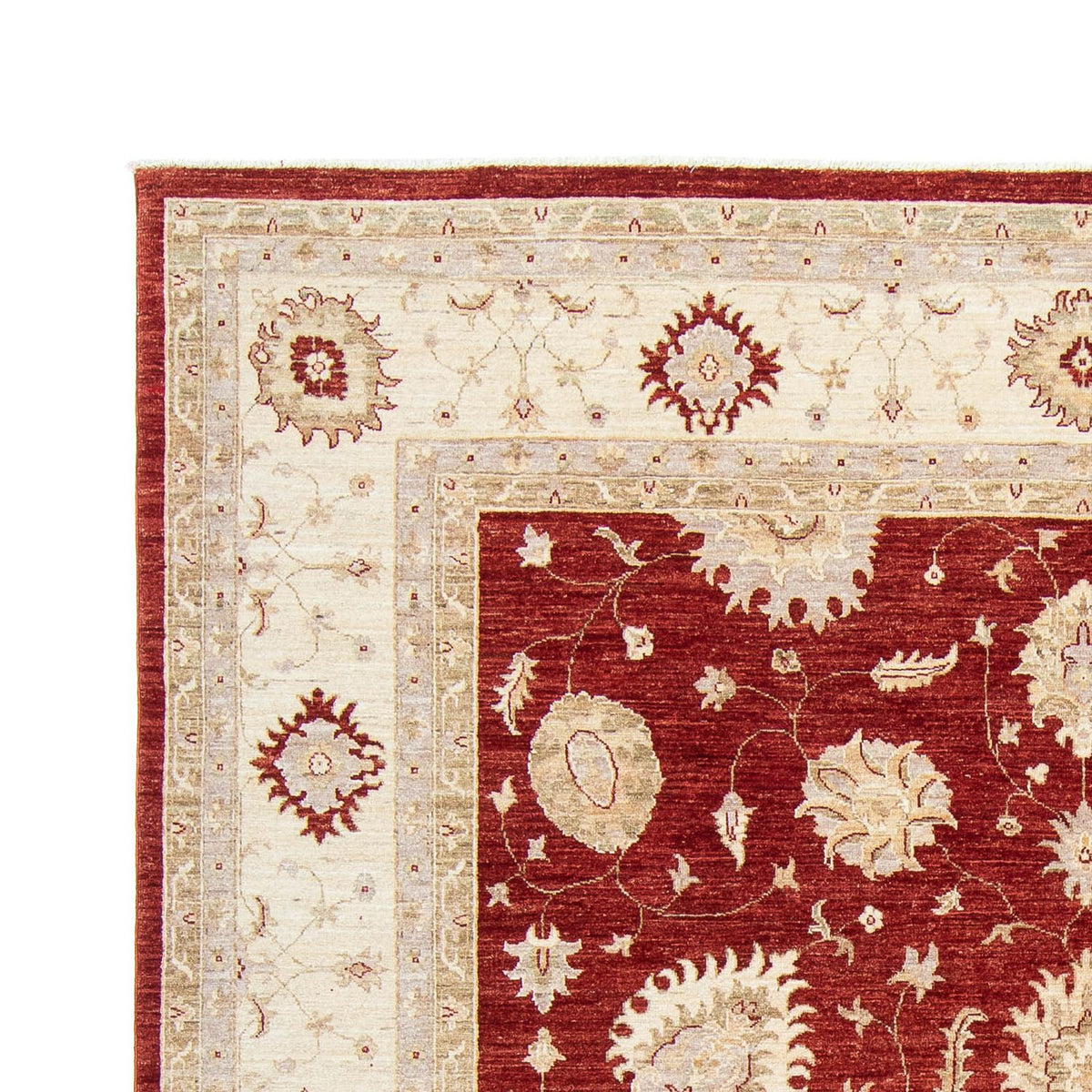 Alfombra Ziegler 240x298cm - Alfombra oriental - rojo oscuro