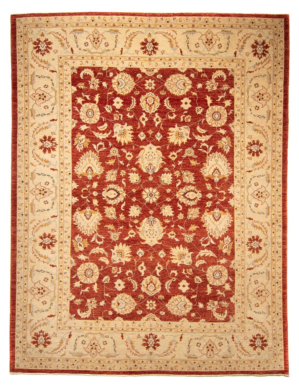Alfombra Ziegler - 350 x 277 cm - rojo