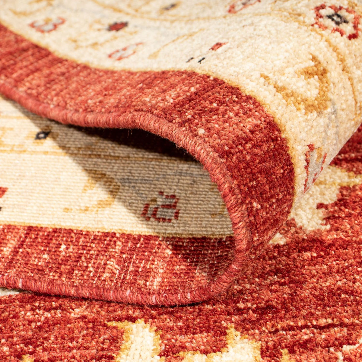 Alfombra Ziegler - 350 x 277 cm - rojo