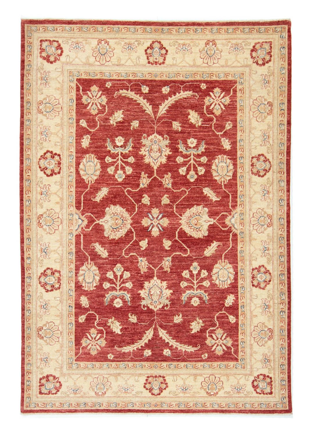 Alfombra Ziegler - 207 x 152 cm - rojo