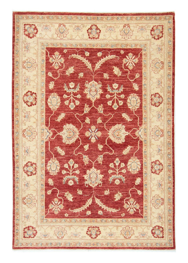 Alfombra Ziegler - 207 x 152 cm - rojo