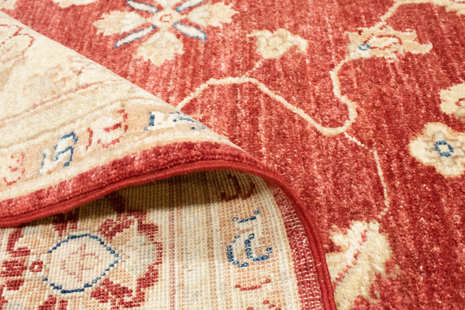 Alfombra Ziegler - 207 x 152 cm - rojo