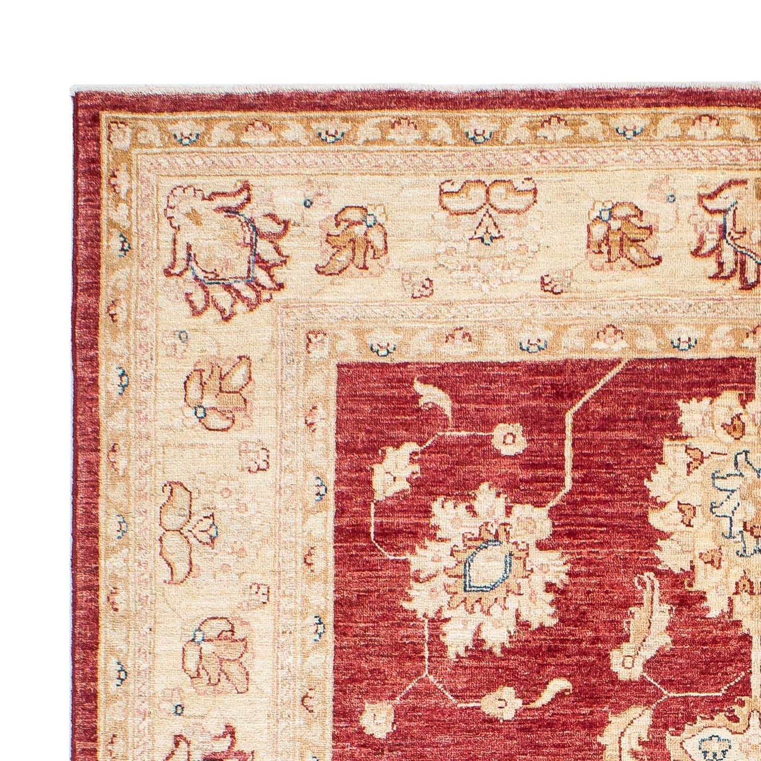 Alfombra Ziegler - 237 x 169 cm - rojo oscuro