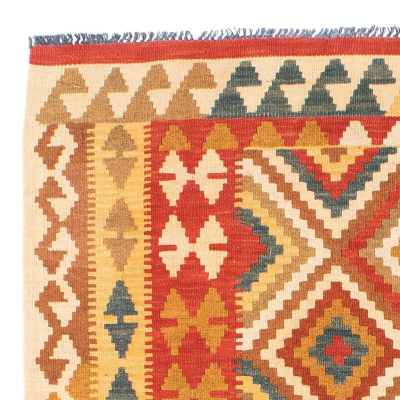 Alfombra Kelim - Oriental - 200 x 133 cm - rojo