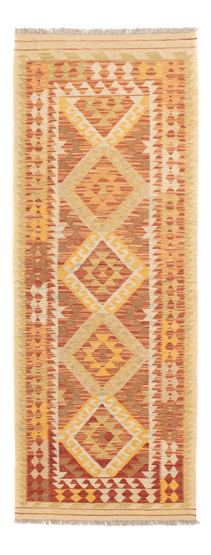Alfombra de pasillo Alfombra Kelim - Splash - 192 x 65 cm - multicolor