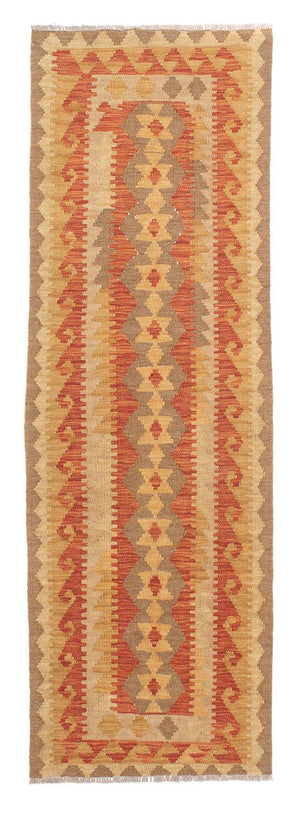 Alfombra de pasillo Alfombra Kelim - Splash - 192 x 61 cm - multicolor