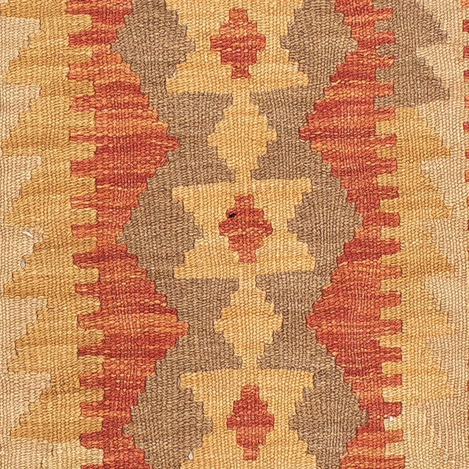 Alfombra de pasillo Alfombra Kelim - Splash - 192 x 61 cm - multicolor