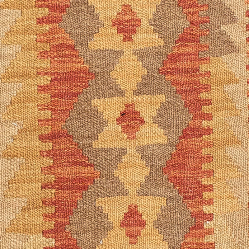 Alfombra de pasillo Alfombra Kelim - Splash - 192 x 61 cm - multicolor