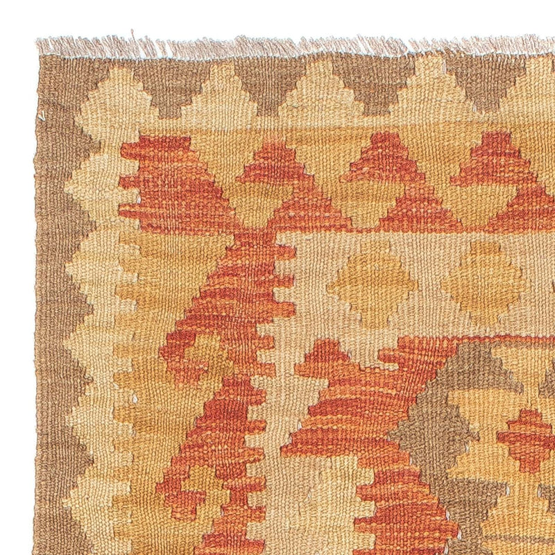 Alfombra de pasillo Alfombra Kelim - Splash - 192 x 61 cm - multicolor
