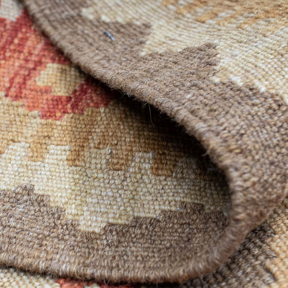 Alfombra de pasillo Alfombra Kelim - Splash - 192 x 61 cm - multicolor