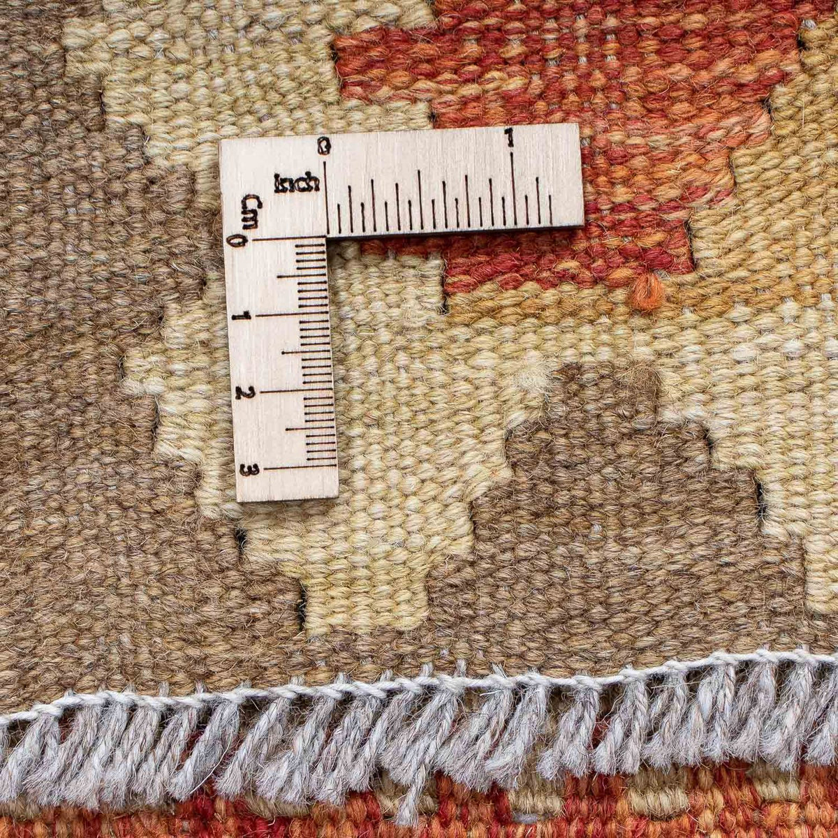 Alfombra de pasillo Alfombra Kelim - Splash - 192 x 61 cm - multicolor