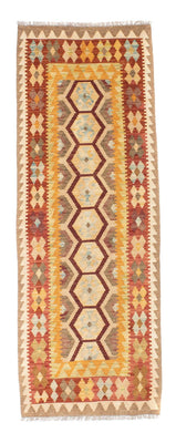 Alfombra de pasillo Alfombra Kelim - Oriental - 191 x 74 cm - beige