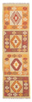 Alfombra de pasillo Alfombra Kelim - Splash - 194 x 48 cm - multicolor