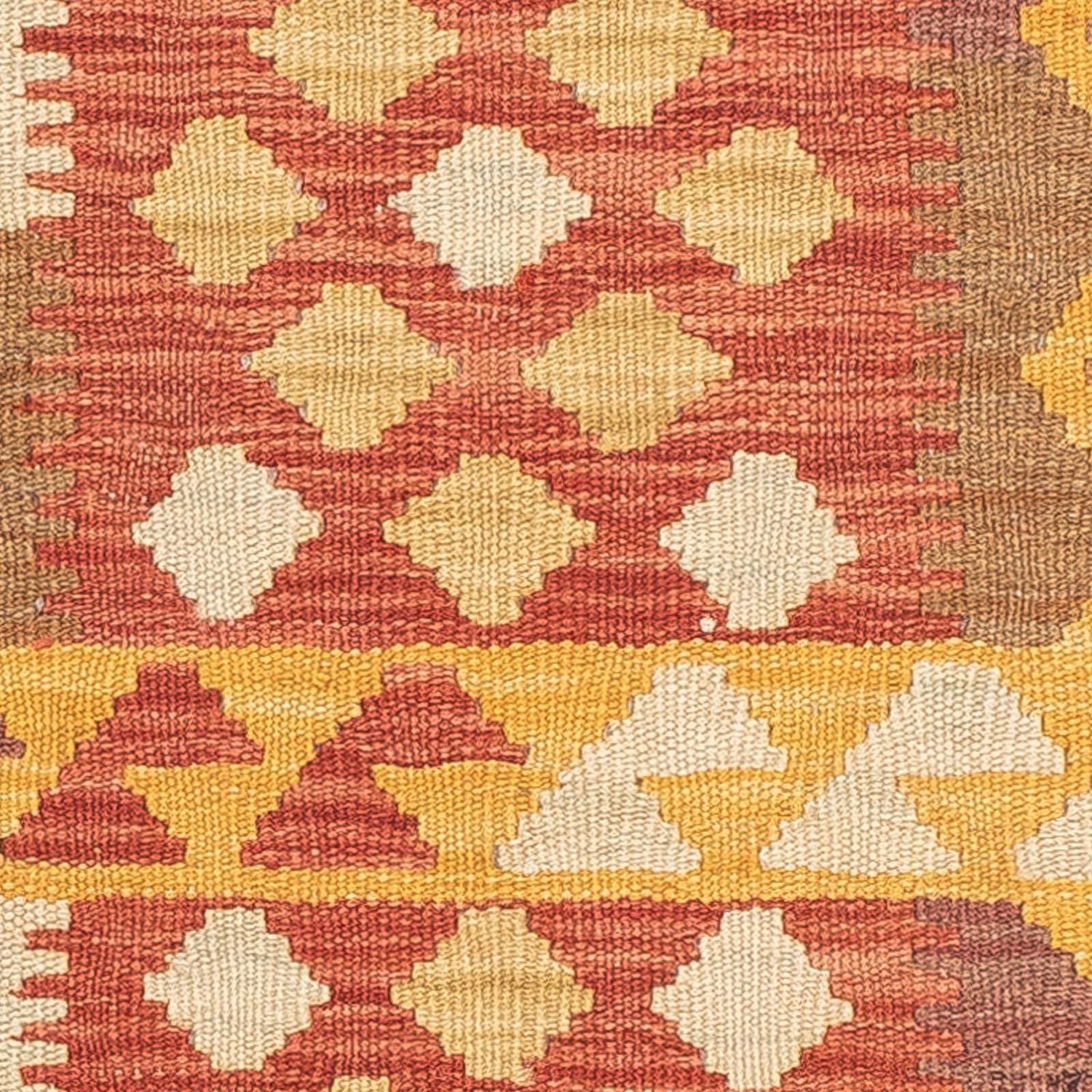 Alfombra de pasillo Alfombra Kelim - Splash - 189 x 52 cm - multicolor