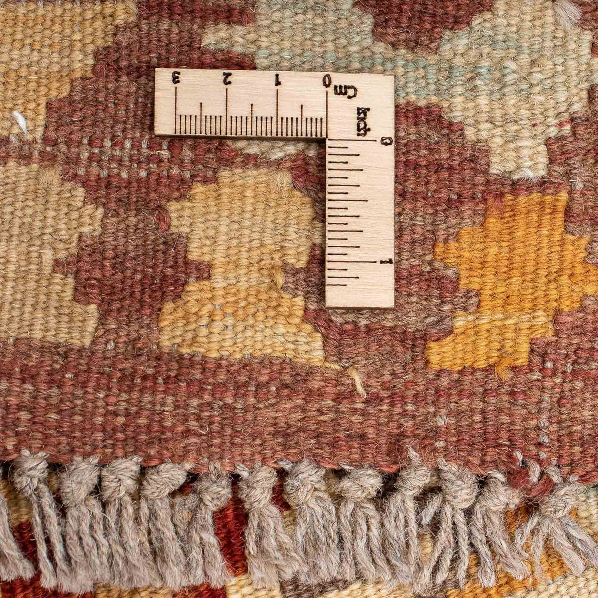 Alfombra de pasillo Alfombra Kelim - Splash - 248 x 49 cm - multicolor