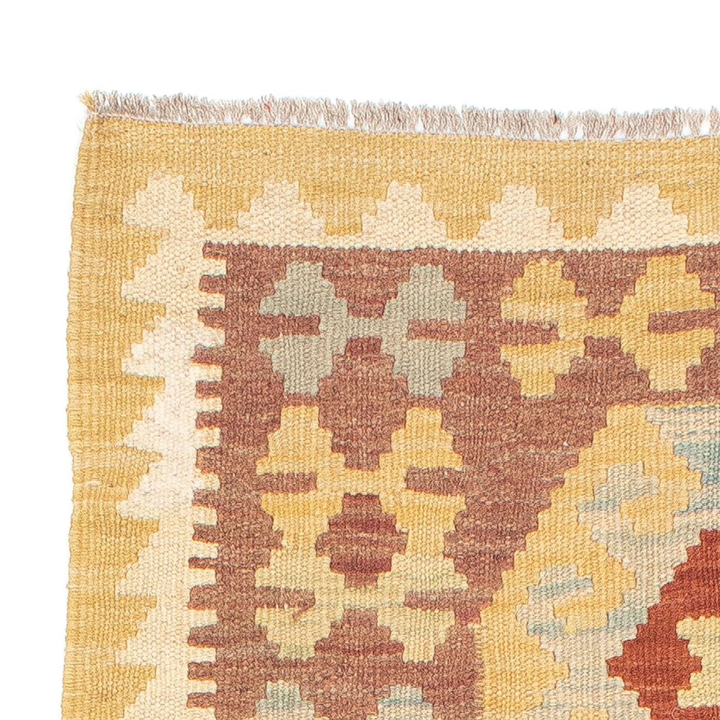 Kilim Maimana Alfombra 197x67cm - Alfombra de lana