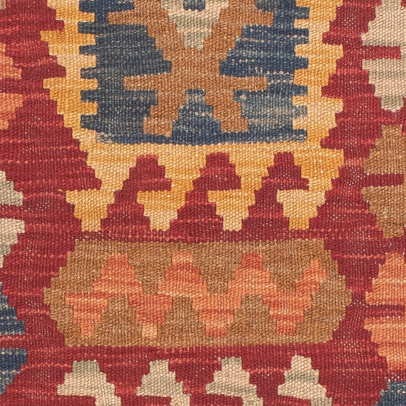Alfombra de pasillo Alfombra Kelim - Splash - 214 x 63 cm - multicolor