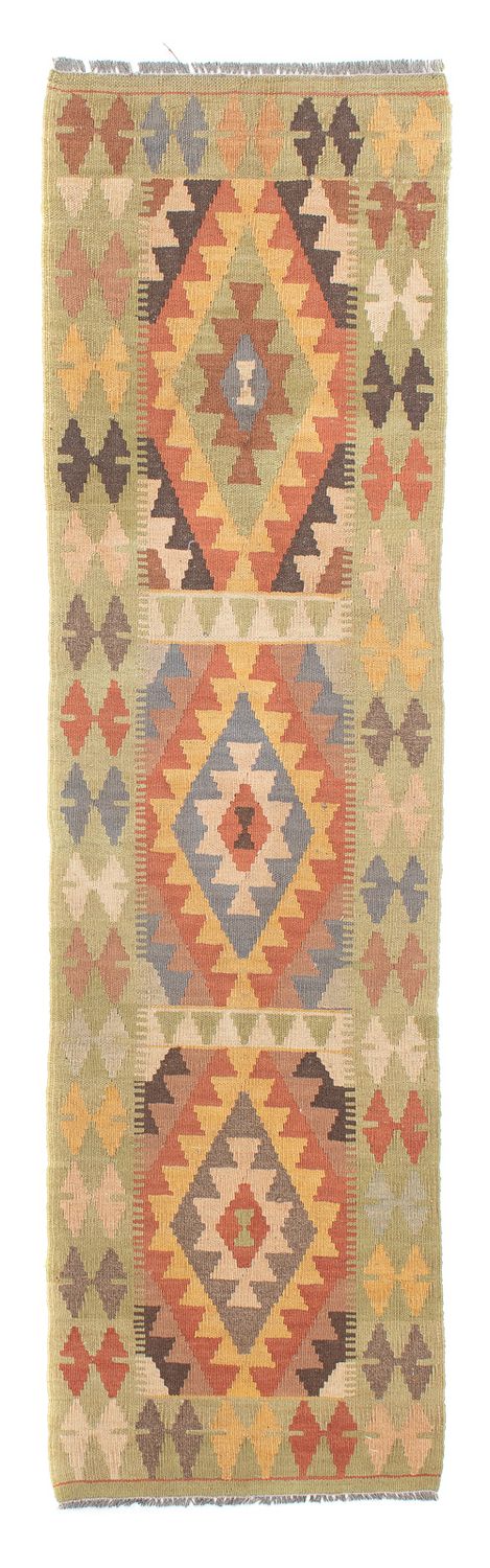 Alfombra de pasillo Alfombra Kelim - Splash - 194 x 48 cm - multicolor