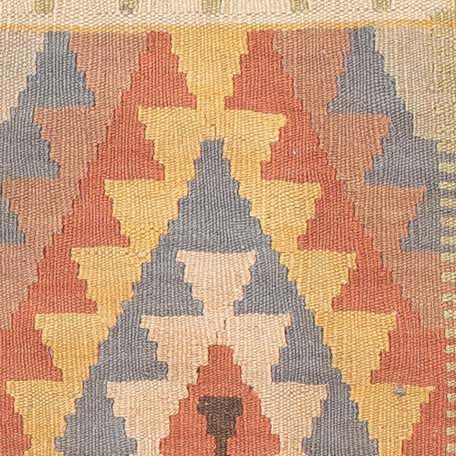 Alfombra de pasillo Alfombra Kelim - Splash - 194 x 48 cm - multicolor