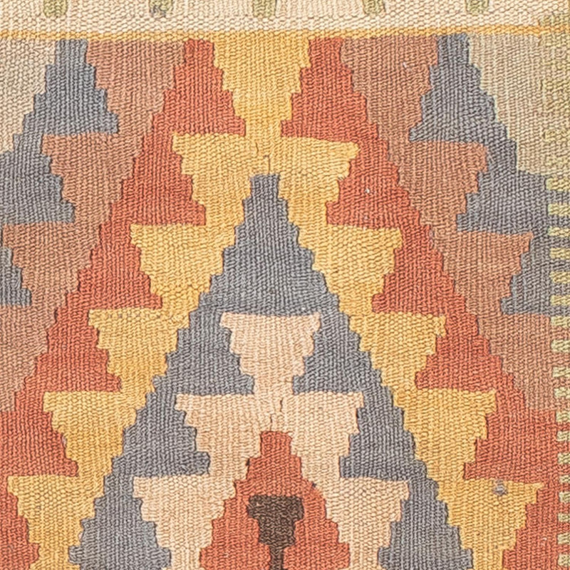 Alfombra de pasillo Alfombra Kelim - Splash - 194 x 48 cm - multicolor