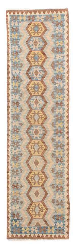 Alfombra de pasillo Alfombra Kelim - Splash - 302 x 80 cm - multicolor