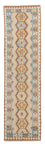 Alfombra de pasillo Alfombra Kelim - Splash - 302 x 80 cm - multicolor