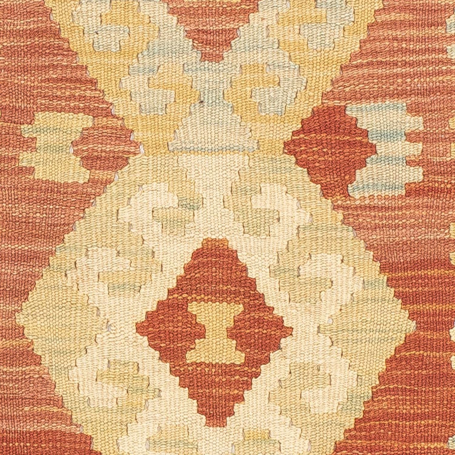 Alfombra de pasillo Alfombra Kelim - Splash - 198 x 61 cm - multicolor
