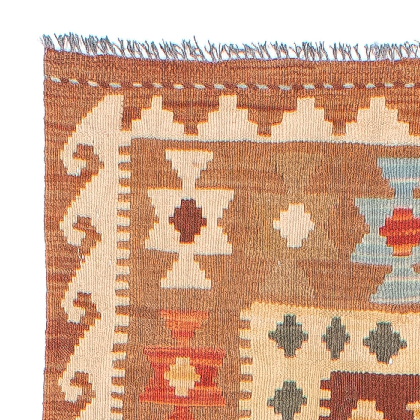 Kilim Maimana Alfombra 254x81cm - Alfombra de lana