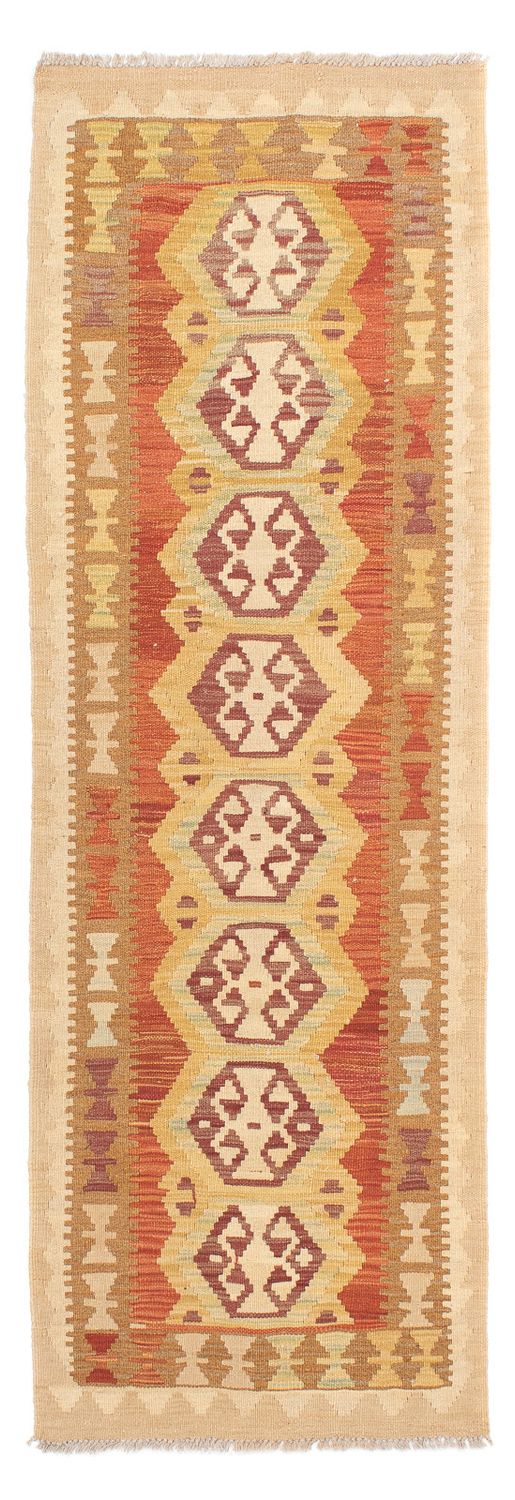 Alfombra de pasillo Alfombra Kelim - Splash - 194 x 64 cm - multicolor