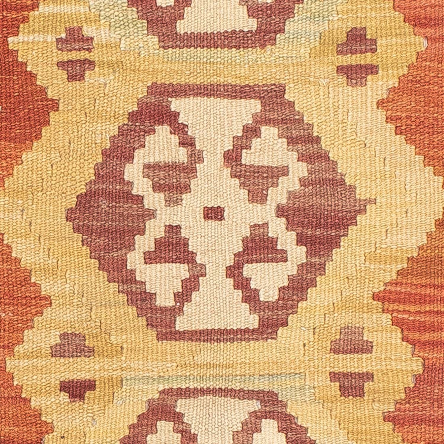 Alfombra de pasillo Alfombra Kelim - Splash - 194 x 64 cm - multicolor