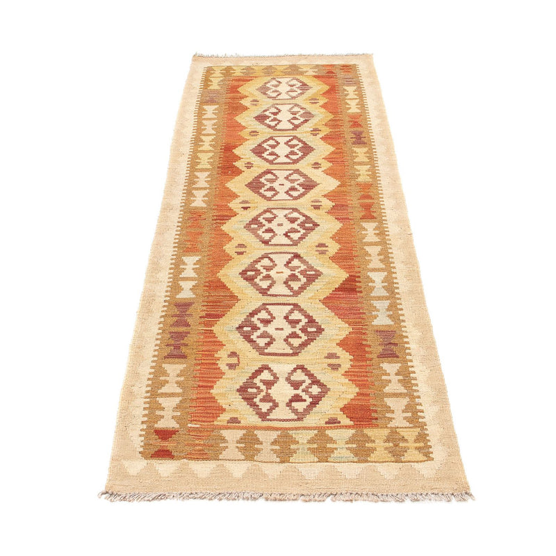 Alfombra de pasillo Alfombra Kelim - Splash - 194 x 64 cm - multicolor