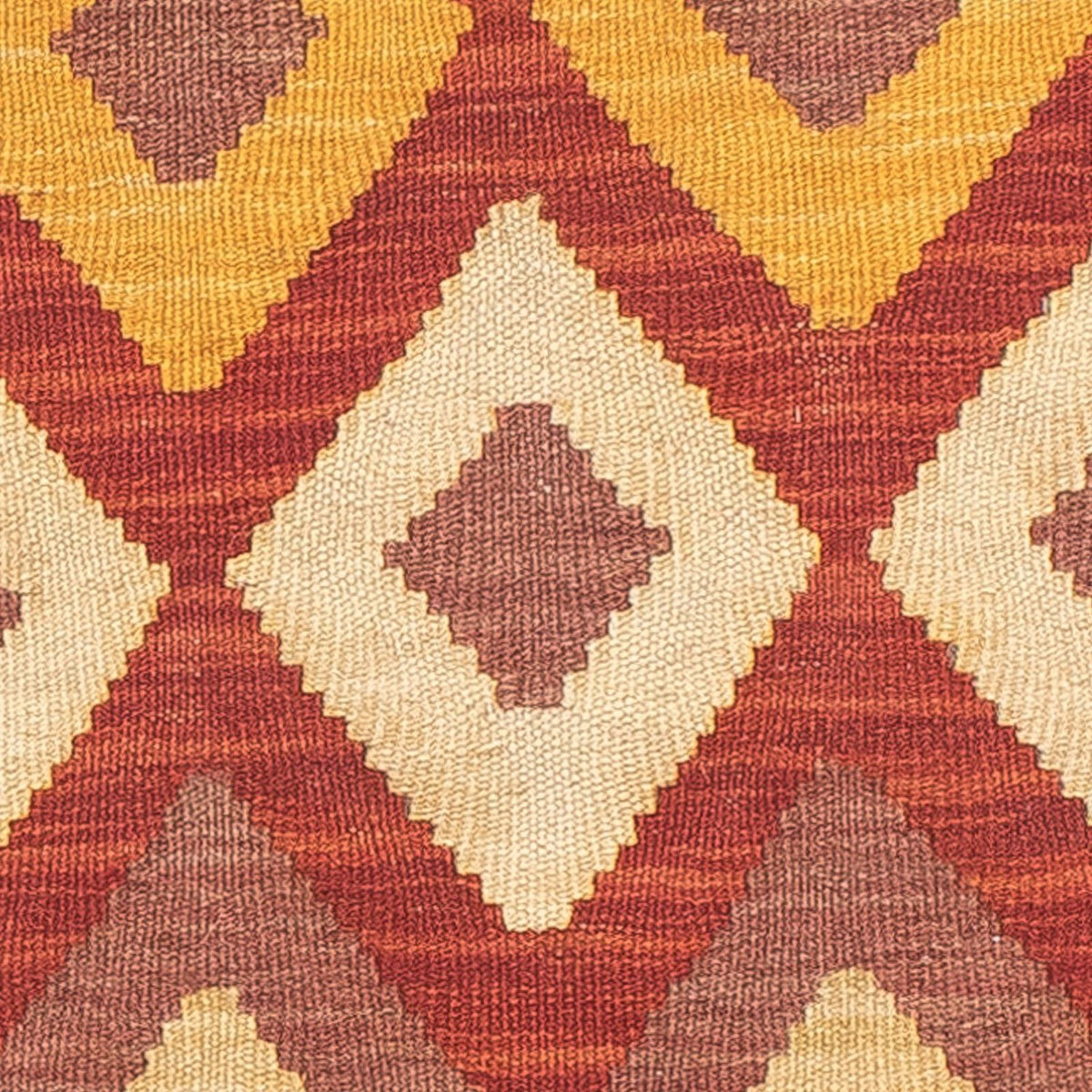 Alfombra de pasillo Alfombra Kelim - Splash - 192 x 49 cm - multicolor